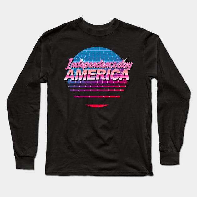 independence day america Long Sleeve T-Shirt by osvaldoport76